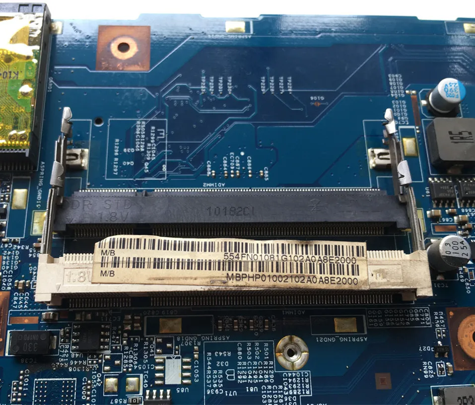 Reboto Высокое качество для ACER 5542G материнская плата ноутбука MB. PHP01.002 MBPHP01002 48.4FN02.011 DDR2 тестирование Быстрая