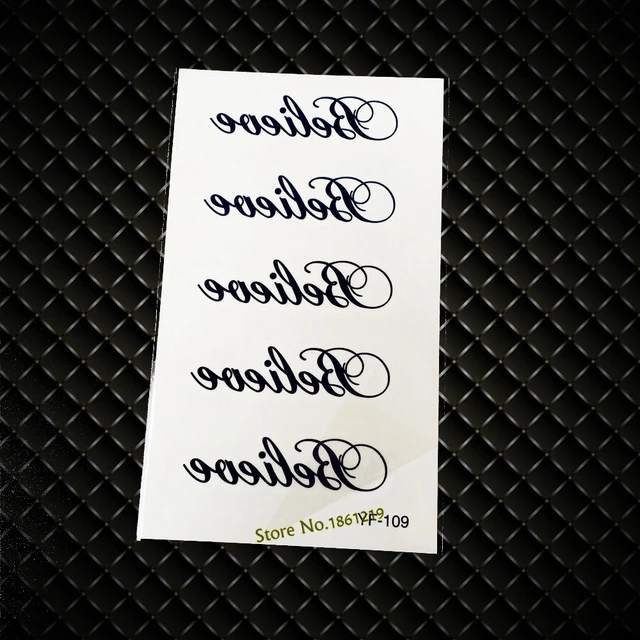 Disposable Water Transfer Fake Tattoo Sticker GYF-109 Harajuku Black Words Letters Design Sexy Lady Makeup Arm Neck Chest Tattoo Disposable Water Transfer Fake Tattoo Sticker GYF-109 Harajuku Black Words Letters Design Sexy Lady Makeup Arm Neck Chest Tattoo
