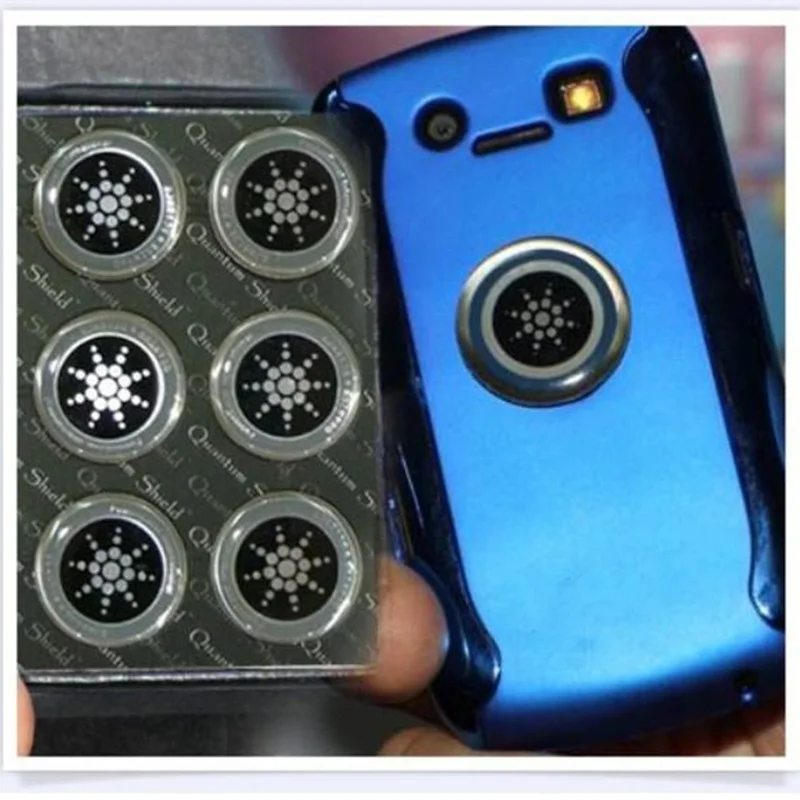 

6pcs/boxs Anti Radiation Protection Quantums Shield Sticker Mobile Phone Sticker