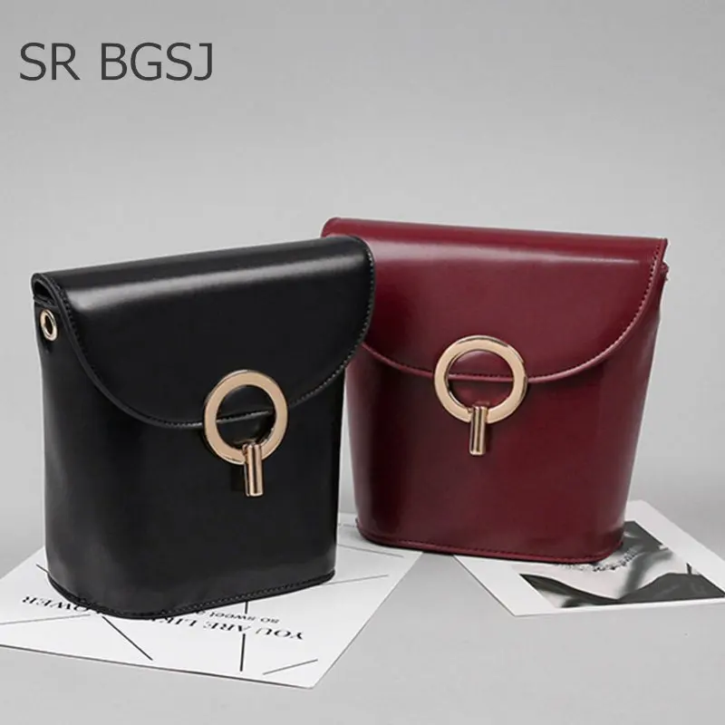 

Free Shipping 2019 New Vintage Women Bag Leather Handbags PU Shoulder Bag Crossbody Messenger Bags