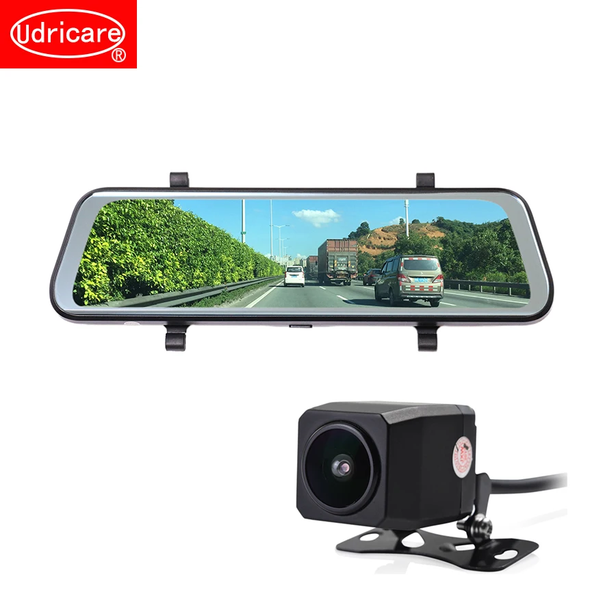 Buy Udricare 10 inch DVR Full HD 1080P Dual Lens Back