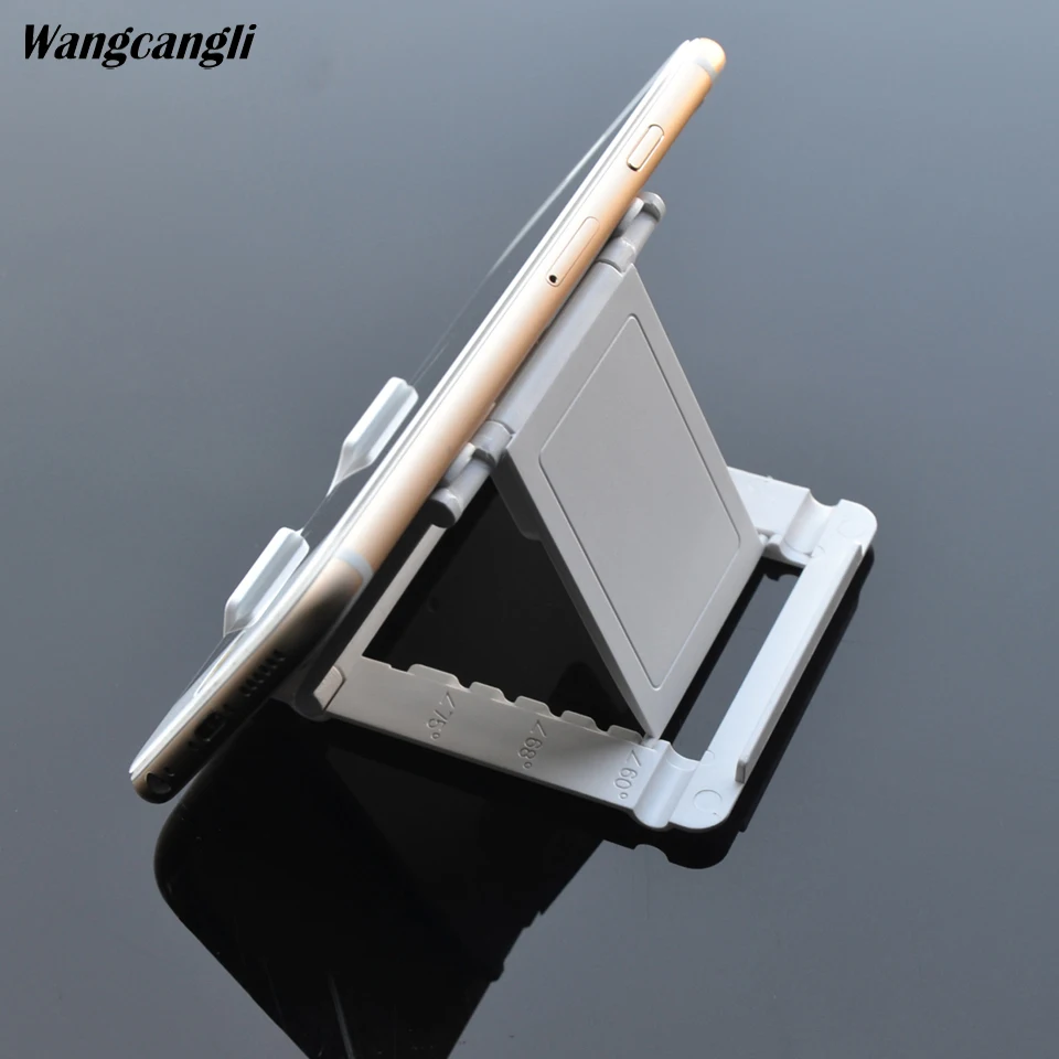 

Universal phone holder for xiaomi desktop holder for your mobile phone folding bracket mobile phone flat stand wangcangli
