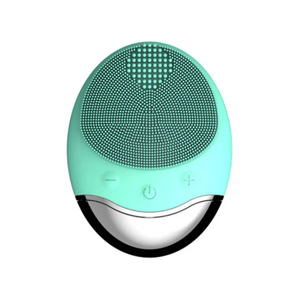 

Bamboo Charcoal Silicone Face Cleansing Device Waterproof USB Electric Sonic Vibration Pore Cleaning Beauty Machine dropshipping
