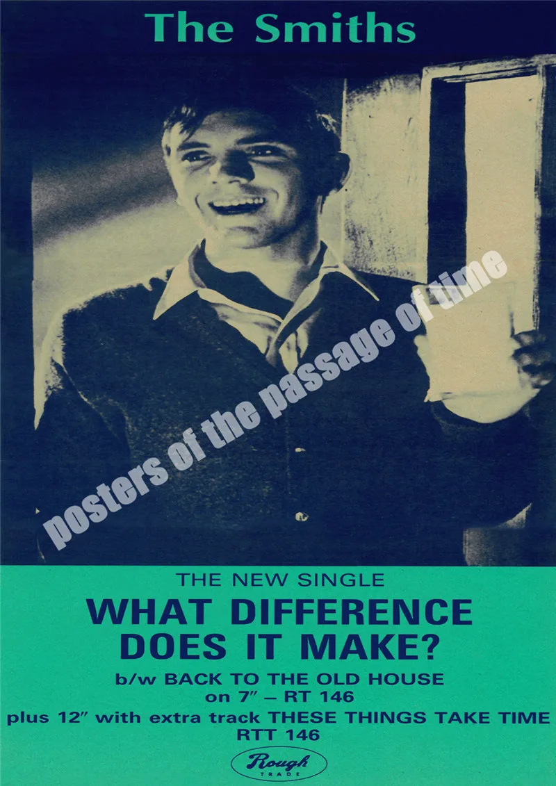 Ностальгический рок The Smiths с фото группы старая бумага плакат армейский вентилятор гостиная художественные изделия для стен стикер бар дизайн