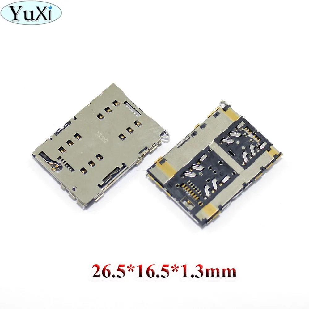 

YuXi Sim Card adapter for Ramos Mos1 Max R3 Sim Card Socket for Letv 1s X600 X500 X501 X608 for DOOV L1M Sim card slot tray