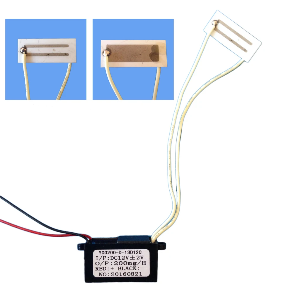 DC12V/24 V AC110V/220 V Керамика генератор озона пластины 200 мг/ч для очиститель воздуха 12 шт./лот