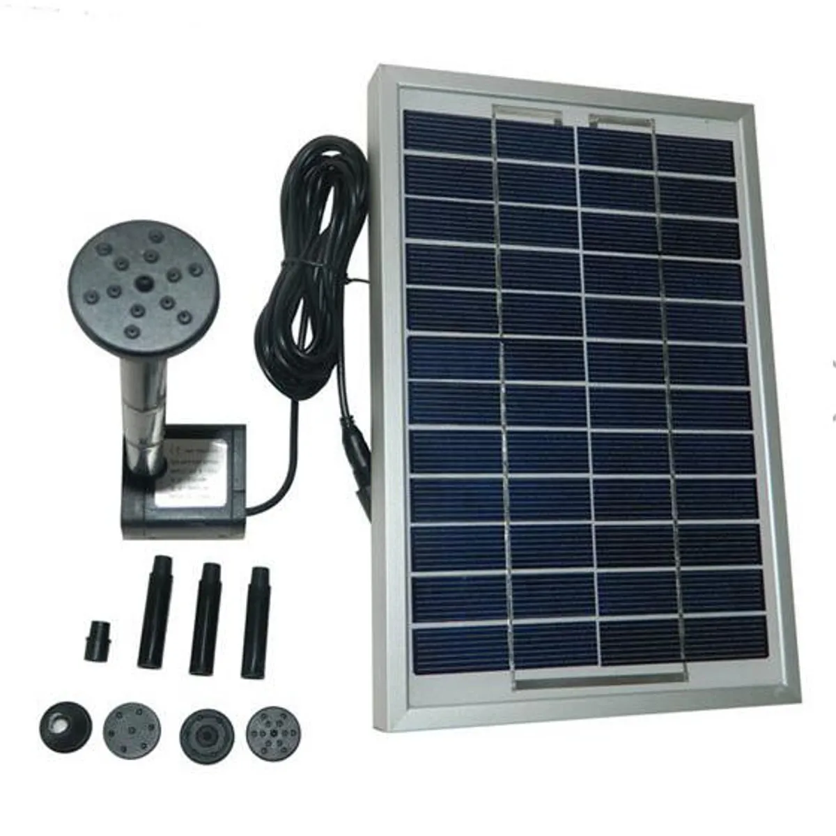 12V 5W 380L /H Солнечный Мощный насос для мини фонтана сада ландшафта DC бесщеточный