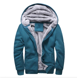 Новинка 2019 г. для мужчин термальность флис с капюшоном толстые зимние куртки теплая верхняя одежда осень восхождение костюмы пеший туриз - изображение