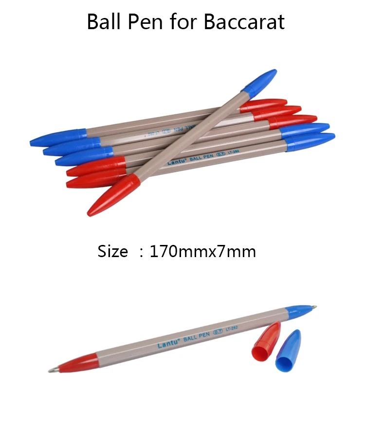 Аксессуары для казино Шариковая ручка для баккара