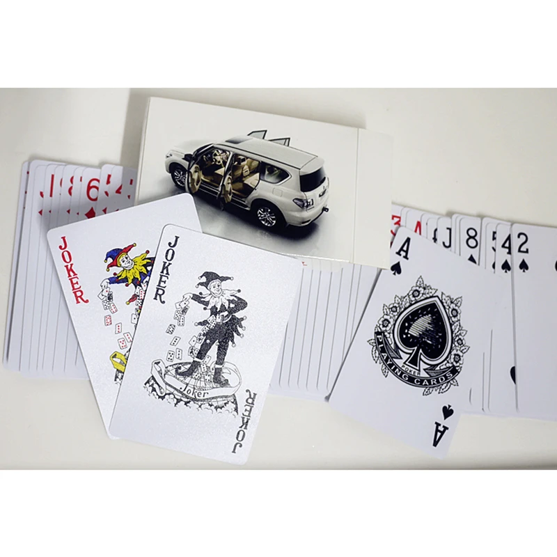 Водонепроницаемые карты для покера ПВХ пластиковые игральные карты покер карты игровой набор Коллекционная колода Новинка игральные игры карты Pokers