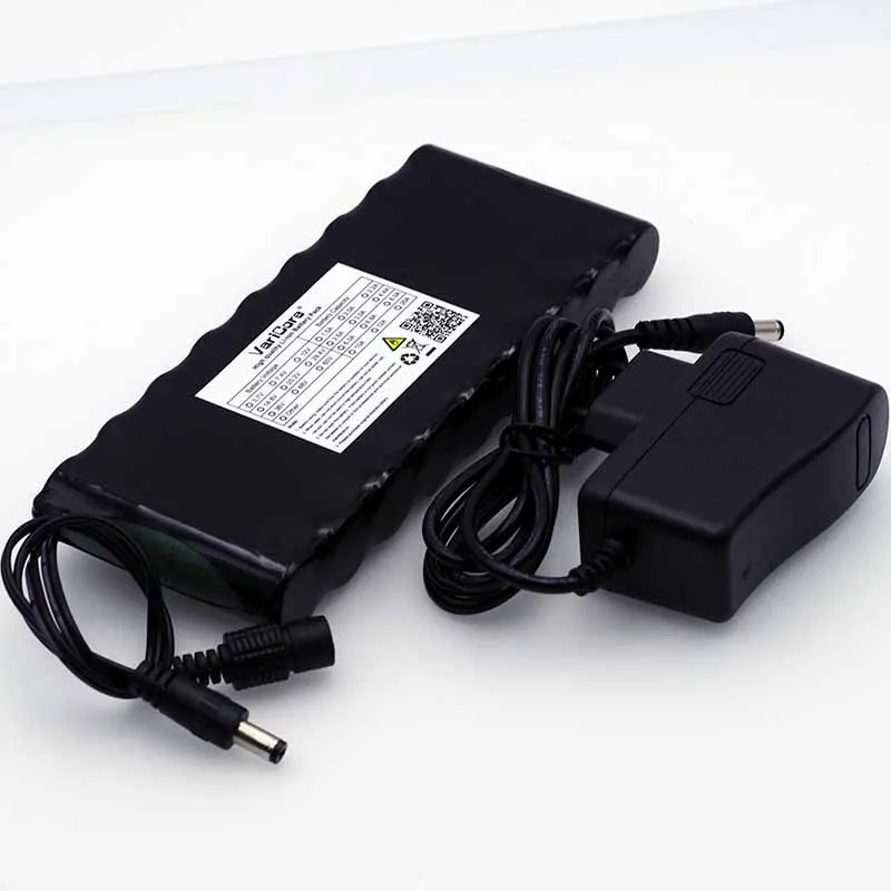 VariCore 12V 9.8Ah 9800mAh 18650 аккумуляторная батарея CCTV защитная пластина DC монитор батареи