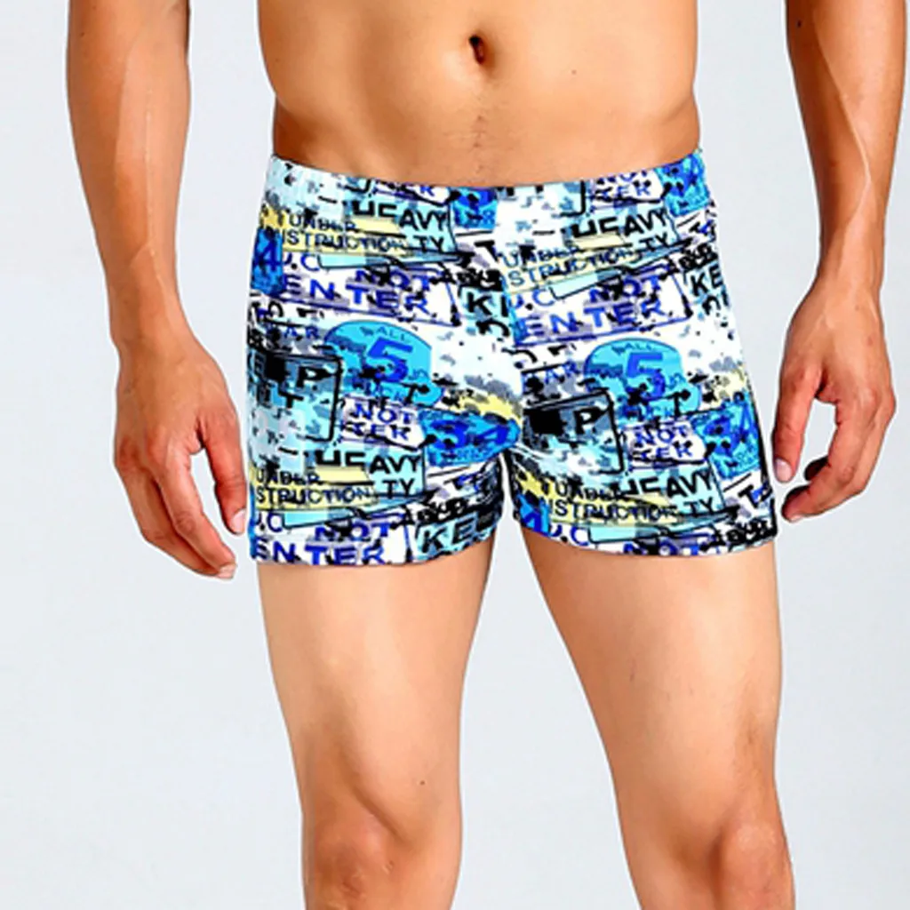 

Men's Shorts Swim Trunks Quick Dry Beach SurfingPrintRunning Swimming Watershort men's swimming trunks for swimming zwembroek
