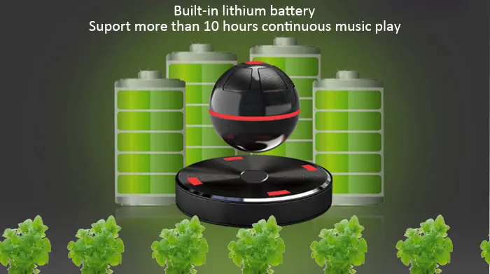 MOXO X - 1 Magnetic Levitation Bluetooth 4.1 Wireless Speaker Subwoofer Re-Chargeable Portable Sound Box
