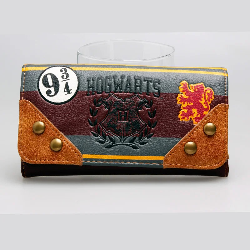 Harry Potter Patch Womens Flap Wallet DFT-2012 harry potter