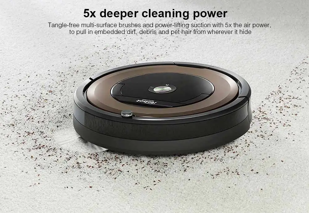 IRobot Roomba 894 робот-пылесос для уборки с подключением к WiFi/APP интеллектуальный пылесос робот 5 мощная Очистка