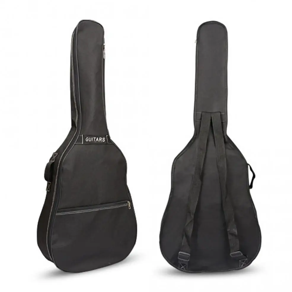  40 / 41 Inch Guitar Bag Carry Case Backpack 600D Oxford Acoustic Folk Guitar Gig Bag Cover with Dou - 32824794339