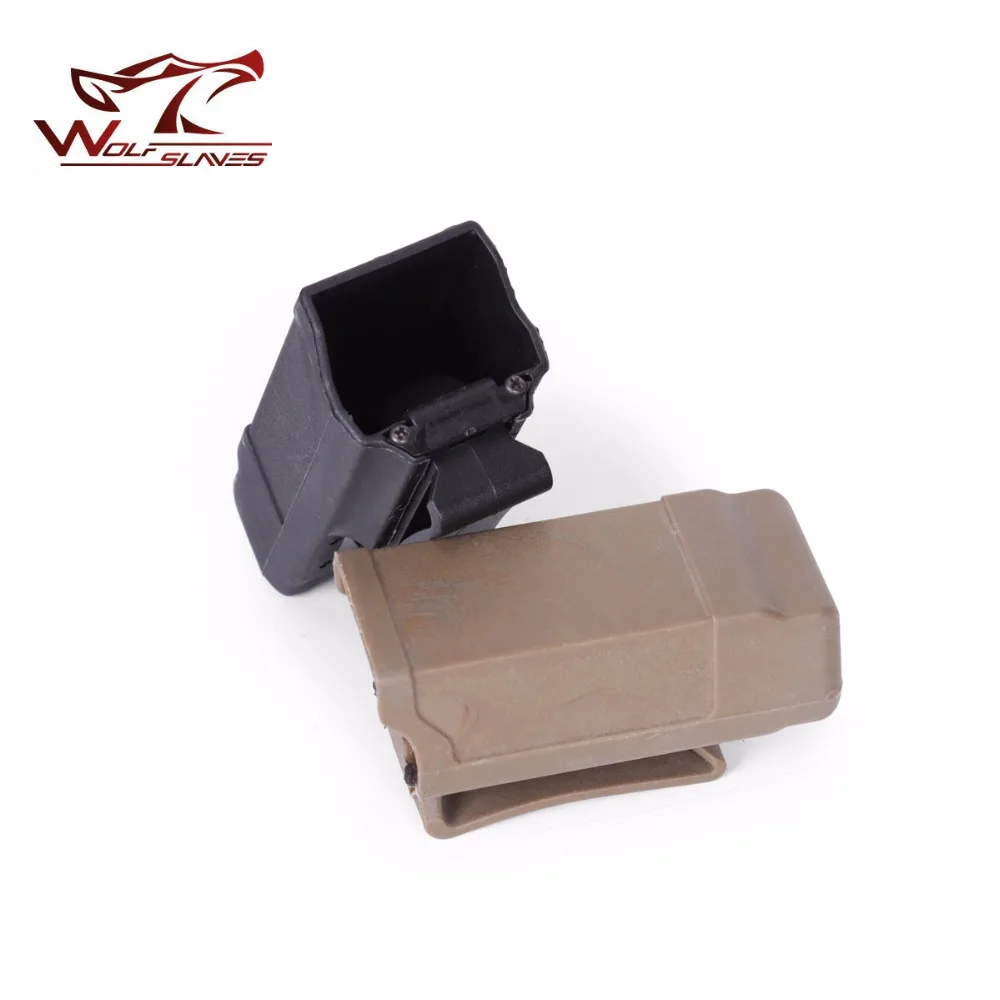 

CQC Magazine Pouch Case Military waist Belt Pistol Clip Tactical Single Case Wide Open Airsoft Hunting Accessories