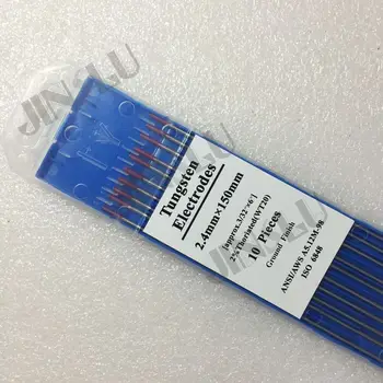 

WT20 20% Thoriated Tungsten Electrode,2.4mm Tungsten, length 150mm