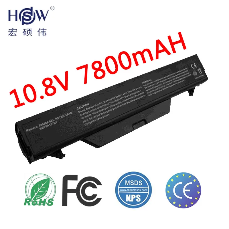 

HSW 7800mAh battery for HP ProBook 4510s 4710s 4515s 591998-141 593576-001 HSTNN-XB89 NBP8A157B1 NZ375AA bateria akku