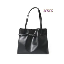 Европейские и американские кожаные сумки geninus новая атмосфера простой плечо большой емкости мягкая кожаная сумка для шоппинга сумочка