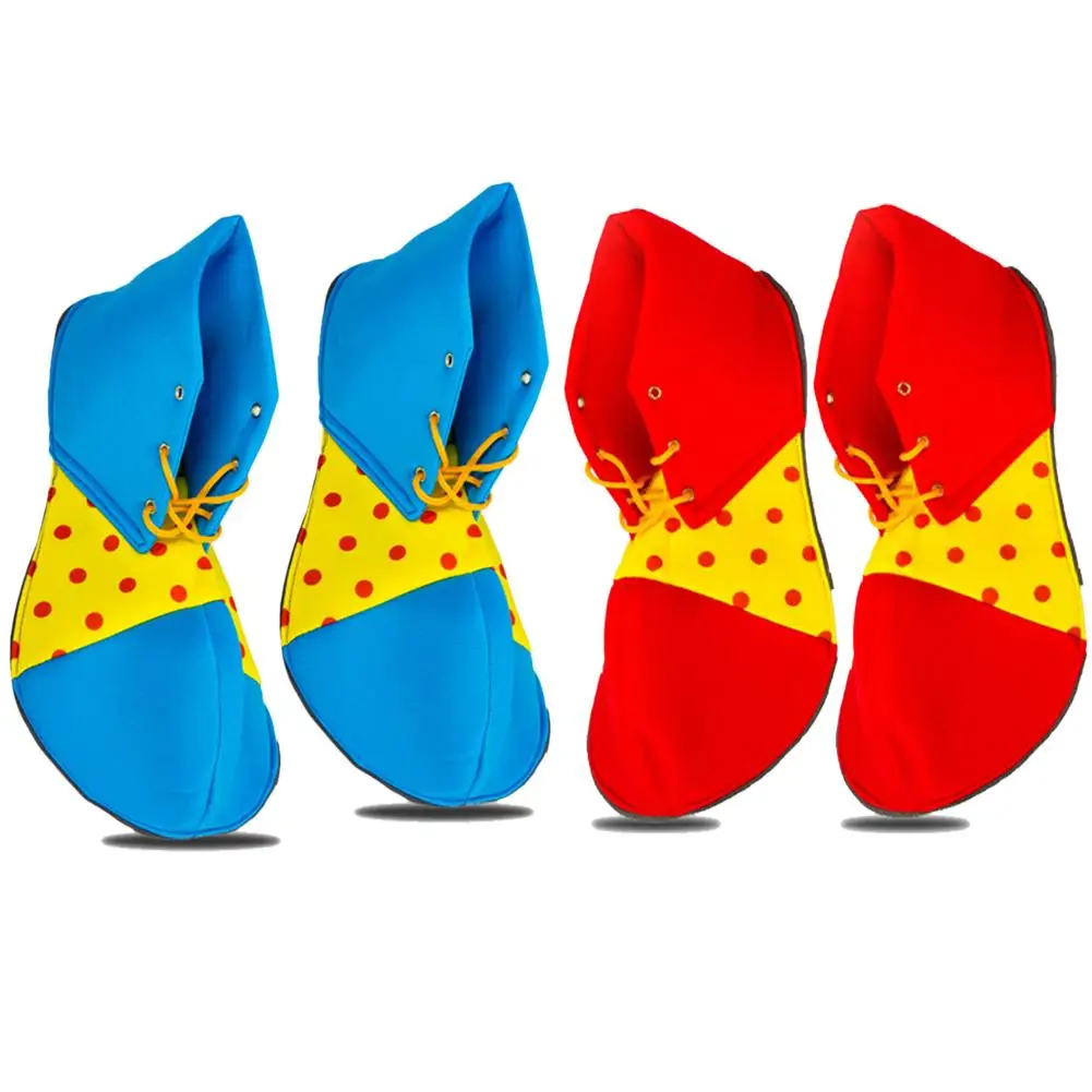 

1 Pair Of DIY Halloween Clown Shoes Eco-Friendly And Durable Funny Show Shoes Clown Dress Halloween Costumes Props For Adults