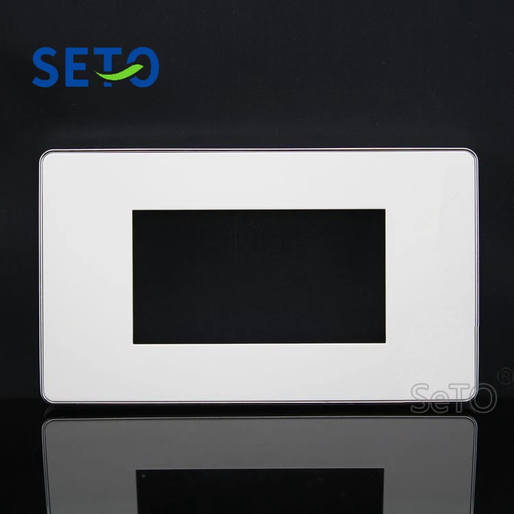 

SeTo 120 Type Three Ports empty Wall Plate Socket Keystone Faceplate Blank Panel