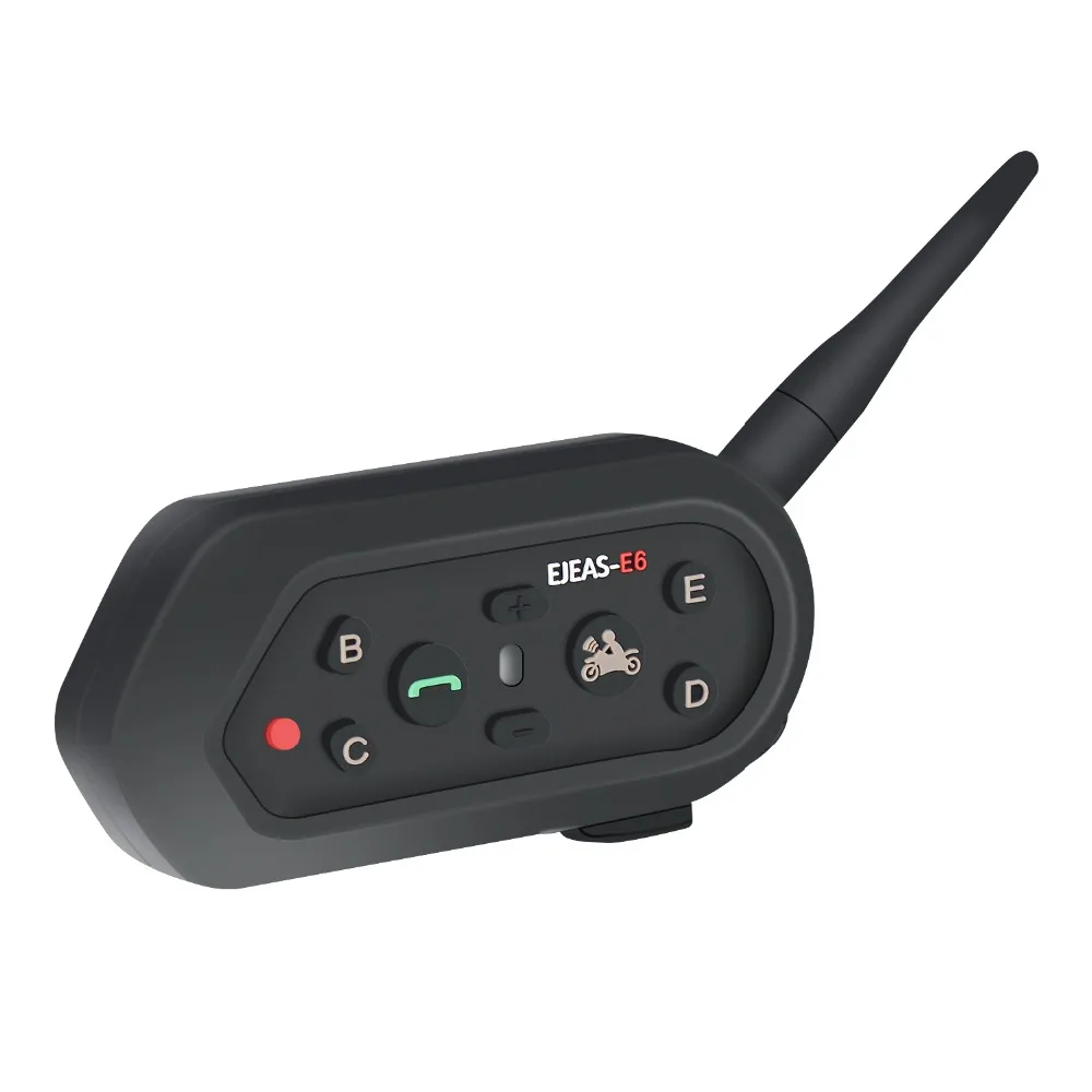 Bluetooth интерком для шлема мотоциклетный 6 водителей 2 шт.|Наушники шлемов| |