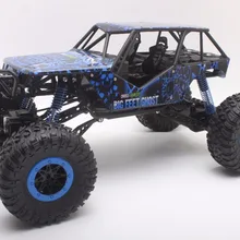 RC автомобилей 2.4 ГГц Рок Гусеничный ралли 4WD грузовик 1:10 Весы off-road race автомобиля Багги электронные rc модель игрушки hb-p1002