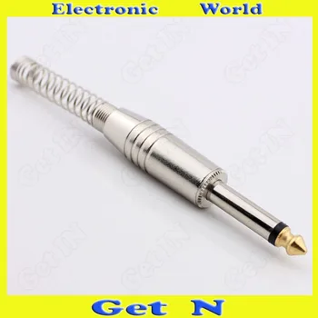 

20pcs Fine 6.5 Breaking-Proof Long Spring Connector Plug for Karaoke Audio Console Mixer 6.5 Plug
