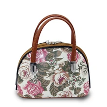 X-онлайн горячая Распродажа Женская мода сумка женская мини-сумка-тоут, с цветочным принтом, сумочка с принтом сцепления