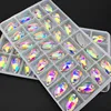 11x18mm 3230 Drop Sew On Rhinestone AB Glass Crystal Stones Flatback Teardrop Sew-on Stone For Clothes Craft Decoration ► Photo 1/5