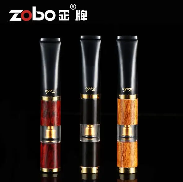 

Zobo men's filtration cycle cigarette holder capable of cleaning cigarette filter genuine ebony microporous