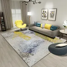 Современные цветные ковры для гостиной, прямоугольные геометрические коврики, большой Противоскользящий ковер для детской спальни, домашний декор