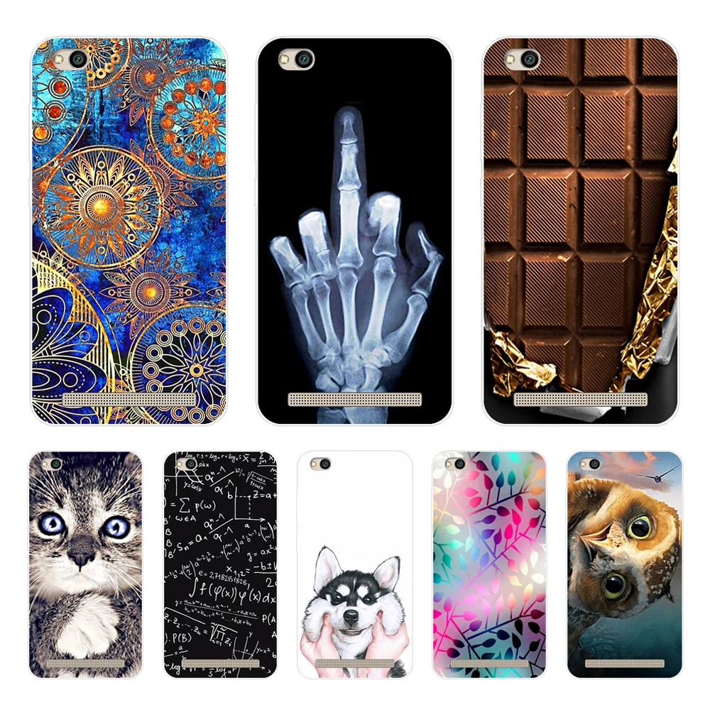 

Soft TPU Coque Xiaomi Redmi 5A Case Silicon Cover Xiaomi Redmi 5A Phone Case Bumper Protector Funda Redmi 5A 4A Back Cover