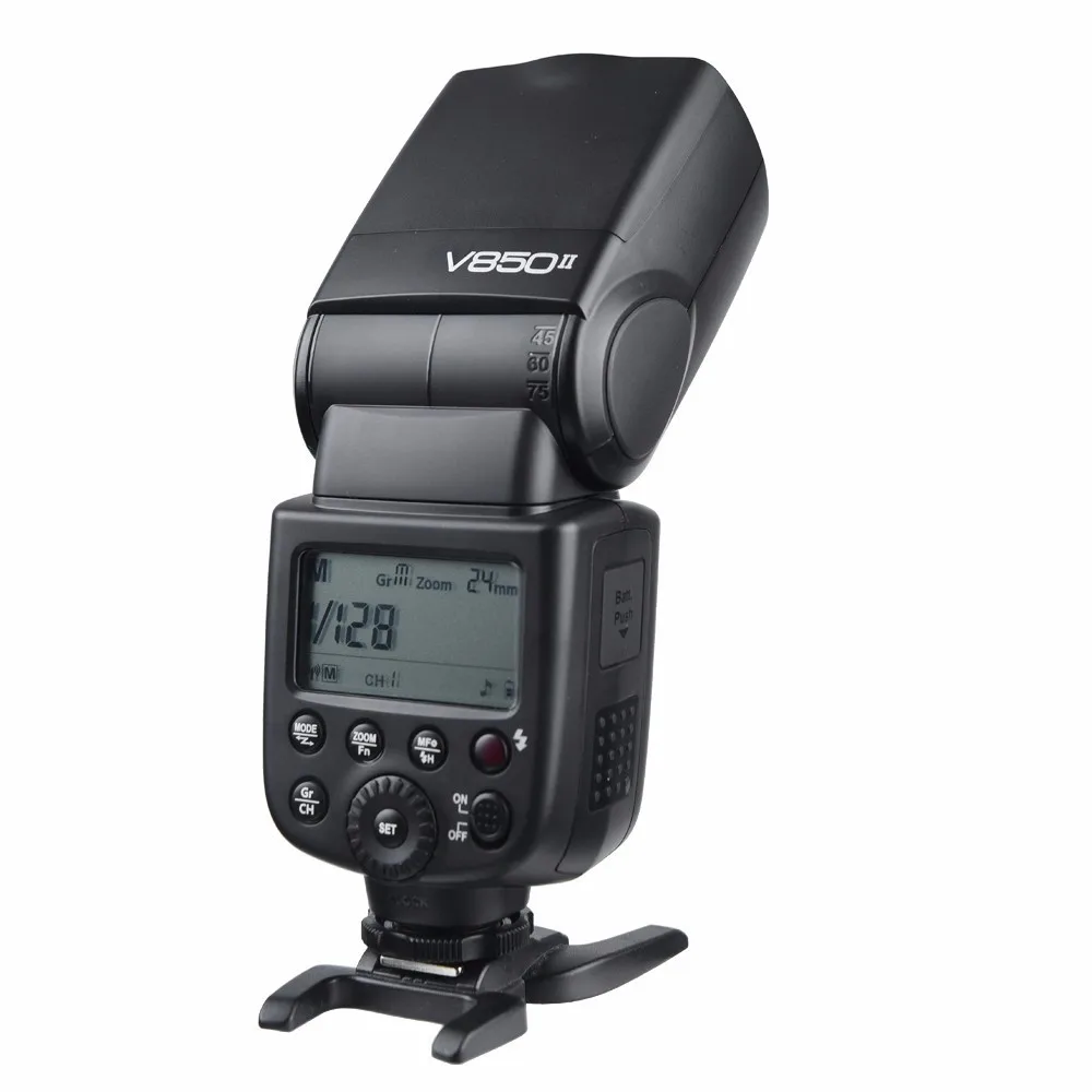 Godox V850II 1/8000s HSS 2 4G GN60 Встроенная беспроводная система X литиевая батарея Speedlite