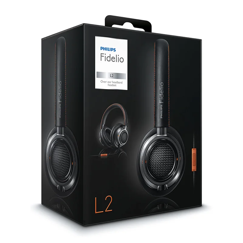 Оригинальные Наушники Philips L2BO, HIFI гарнитура, лучший продукт в году с 40 мм мощным приводом для xiaomi huawei