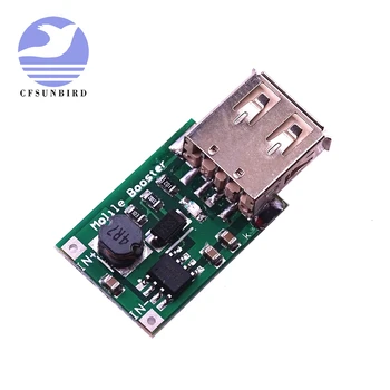 

100pcs 2V-5V 5V 1200MA USB Output Boost Converter Mini DC-DC Step-up Power Module Lithium Battery Charger Board For Phone Camera