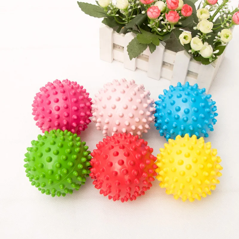Small Baby Soft Sensory Balls Squeeze Bounce Ball Fidget Development Educational Stress Ball Toys For Children Infant Games Gift 4