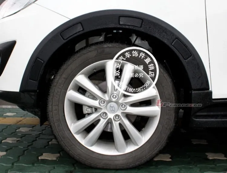 Автомобильные колеса для бровей, круглые дуговые Брызговики, брызговики для hyundai IX35 2010- от EMS