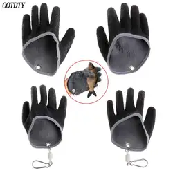 Fishing Gloves Non Slip Latex Breathable Glove With Magnet Grab Anti Skid Capture Safety Portable Outdoor Fishing Professional Fishing Gloves Non Slip Latex Breathable Glove With Magnet Grab Anti Skid Capture Safety Portable Outdoor Fishing Professional