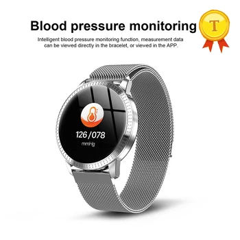 

Smart Watch Blood Pressure monitoring sleep tracker leather strap soft and smooth 1.22"IPS Smartwatch wristwatch PK H2 H1