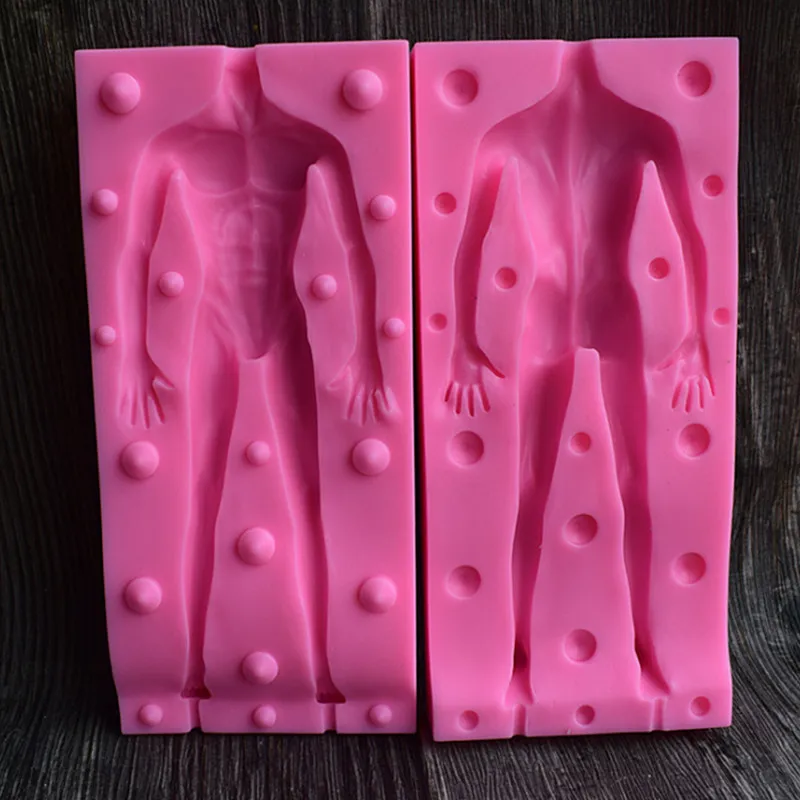 3D манекен силиконовые формы DIY помадка силиконовые формы Мягкая Керамическая сухая скорость плесень B145/B146