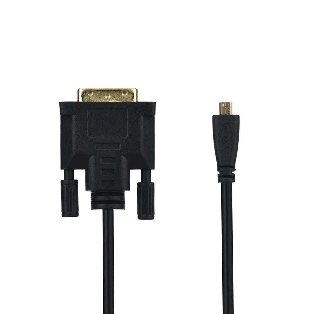 Микро Hdmi к Vga Full HD 1080P микро HDMI штекер к VGA Мужской адаптер конвертер кабель для HDTV Micro Hdmi кабель