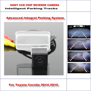

Backup Rear Reverse Camera For Toyota Corolla / Toyota EZ 2011-2012 / HD 860 Pixels 580 TV Lines Intelligent Parking Tracks