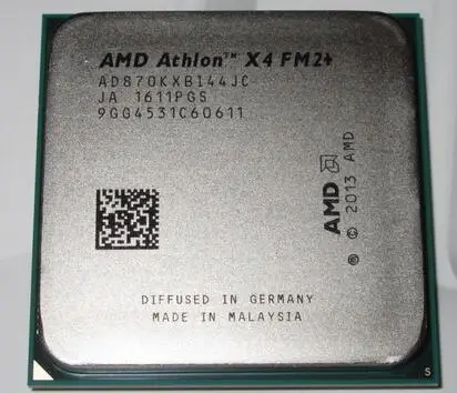 AMD Athlon X4 870K X4-870K 3,9 ГГц четырехъядерный процессор AD870KXBI44JC разъем FM2