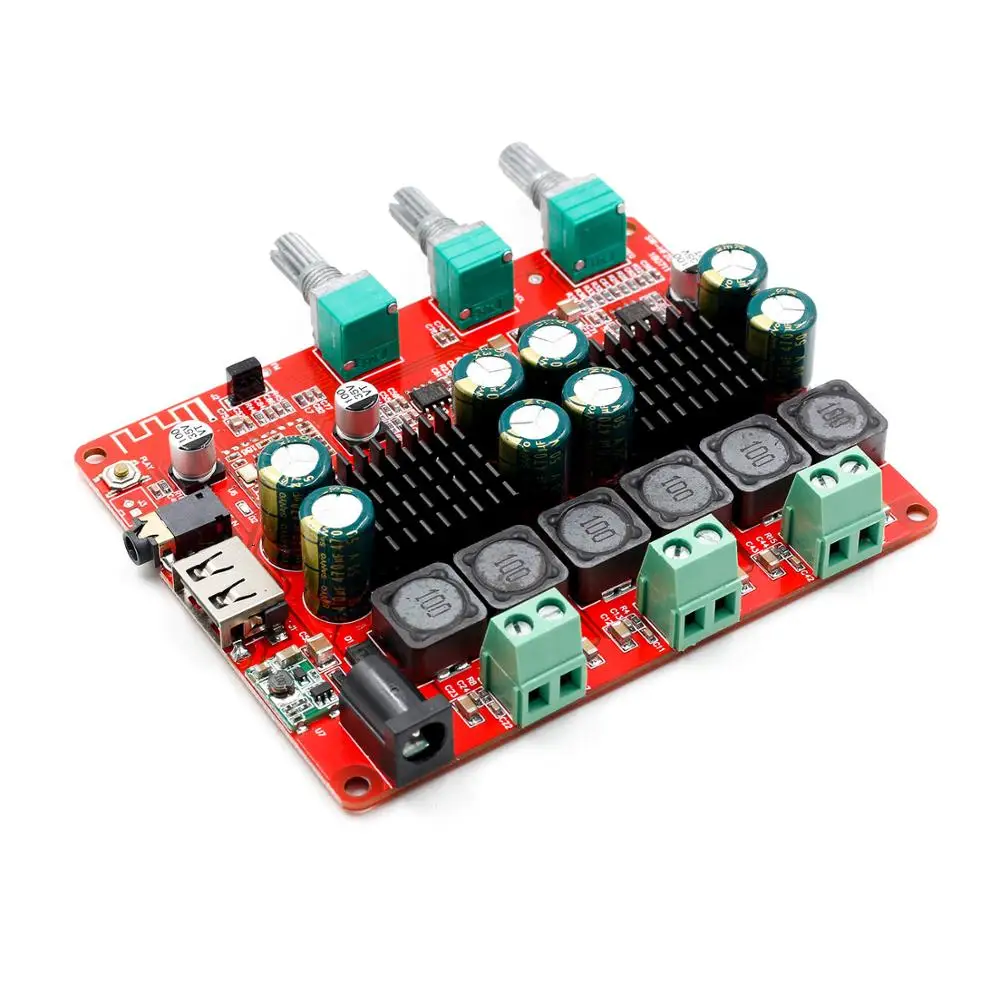 TPA3116 Bluetooth 4 2 плата цифрового усилителя 50 Вт * двухканальный 0 аудио усилитель с