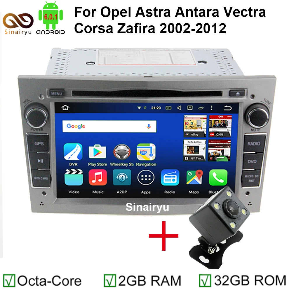 4G LTE Octa Core CPU 2GB RAM Android 6 0 Car DVD Player For Opel Corsa