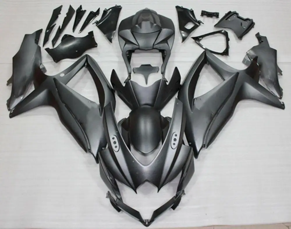 

Matte Black ABS Plastic Injection Fairing Bodywork Kit For Suzuki GSXR 600 750 K8 2008 - 2010 2009