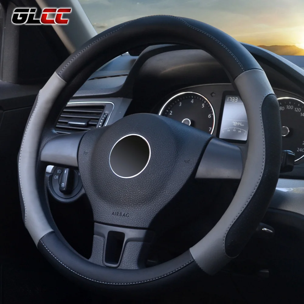 Massage Car Steering Wheel Cover Microfiber Leather Universal Steering-Wheel Covers 38 cm/15'' Auto Handlebar Braid Hot Wheels Massage Car Steering Wheel Cover Microfiber Leather Universal Steering-Wheel Covers 38 cm/15'' Auto Handlebar Braid Hot Wheels