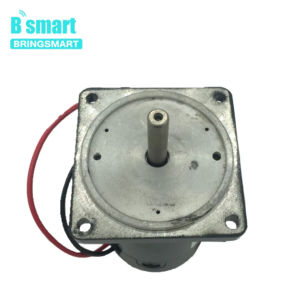 Bringsmart 60SRZ-Y высокое Скорость Мотор 12 v-24 v Мини Dc электрический двигатель 2000 об/мин 4000 об/мин 36 Вт двусторонний Зефир мотор Robot Car